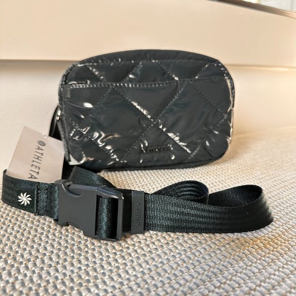 ATHLETA All About Shine Quilted Crossbody Belt Bag - Picture 6 of 12